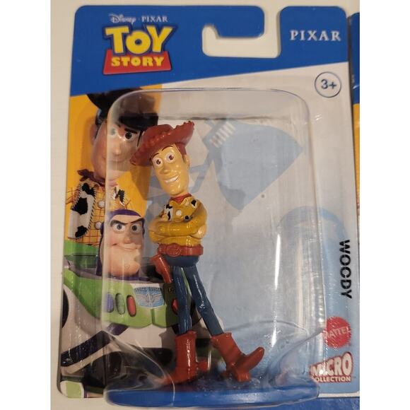 5 Toy Story Micro Collection Figures Woody Bo Peep Buzz Lightyear Forky T Rex - Picture 1 of 3